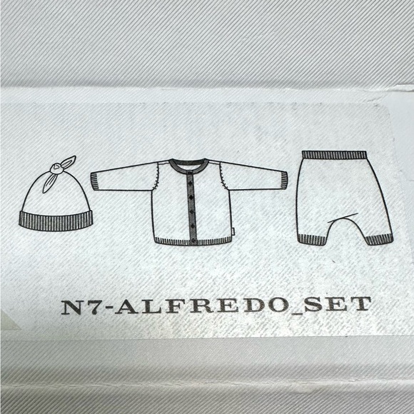 NEW Burberry Size 3-month Cashmere/Cotton Set - Picture 6 of 6